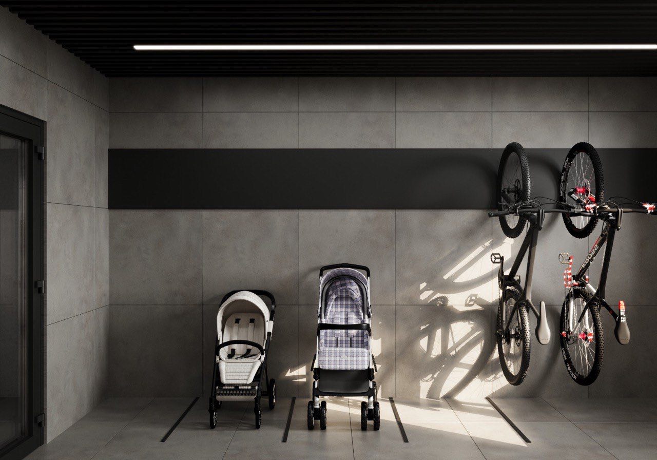 Хранение колясок и велосипедов