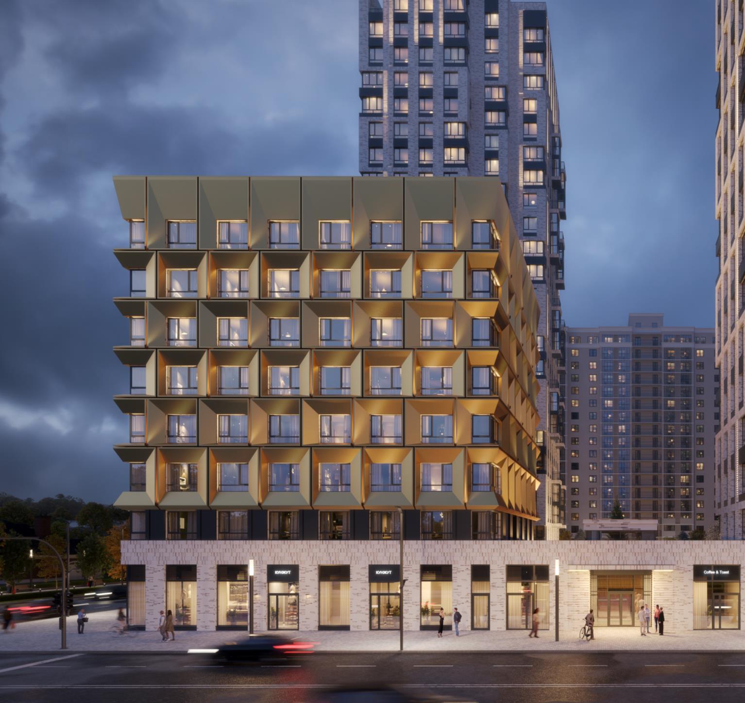 Свет, пространство, <br>город в каждом окне