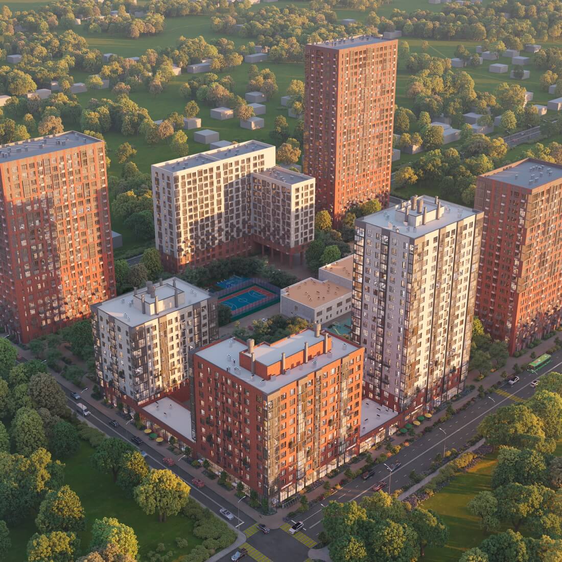 Двор для людей